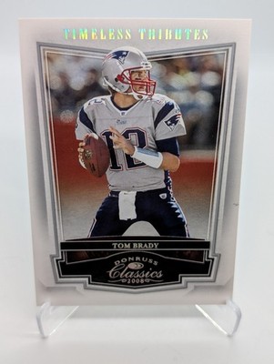 2008 Donruss Classics Tom Brady Timeless Tributes Silver /100