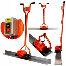 Elektrische R&uuml;ttelbohle Betonbohle Fl&uuml;gelgl&auml;tter Abziehbohle 200W 230V 150cm