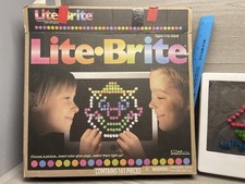 Lite-Brite Magic Screen Light Bright  02215 Tested Working
