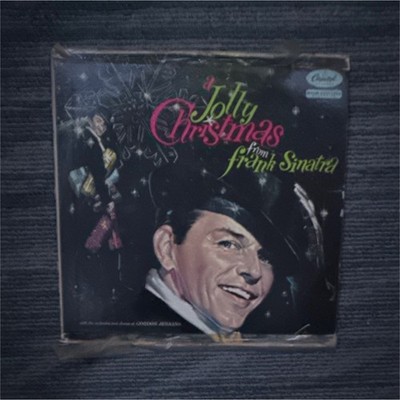 Frank Sinatra A Jolly Christmas LP Vinyl 12'' 33 RPM Capitol Holiday Mono
