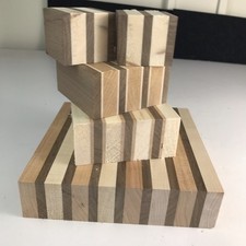 Scrap Wood For Arts And Crafts Supplies Cherry Walnut Maple Variety Pack Lot 195