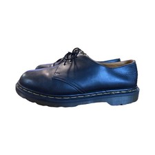 Dr. Martens 1461 Derby Oxford Black Leather Men  s US 8 MADE IN ENGLAND Vintage