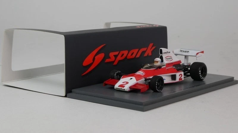 Spark Mclaren Mclaren M23 #2 Jochen Mass winner Spain GP 1975 1/43 S5742 - Immagine 3 di 3
