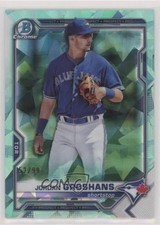 2021 Bowman Chrome Sapphire Edition Aqua Refractor 52/99 Jordan Groshans 0ei3