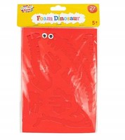 Schaumstoff Dino Set Bastelset Dinosaurier Kinder Kreativset DIY Figuren Spielze