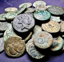 Free Shipping- Genuine Quality Ancient Greek Coins 3rd-1st Century BC