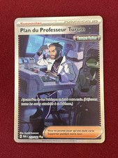 Carte Pokémon Plan Du Professeur Turum 257/182 Secrète Faille Paradoxe - Neuf FR