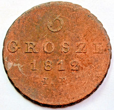3 Grosze 1812 - Frederick Augustus I, Duchy of Warsaw