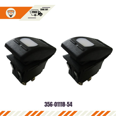 356-01118-54 Für Boot Marine Hardware Wippschalter EIN-AUS 12V 3P SPST x2 PCS