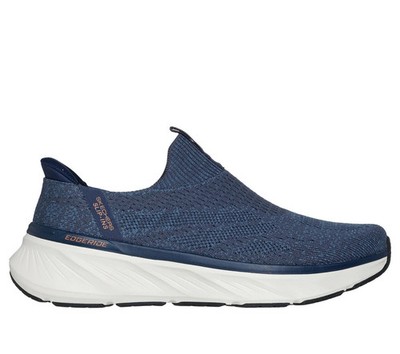 Skechers Shoes Men's Comfort Casual Slip Ins Memory Foam Extra Wide Navy 232839