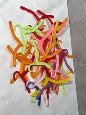 Lot Of 30 Plastic Barbie Doll Vintage Clothes Hangers / Coat Hangers