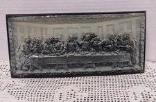The Last Supper Frozen Art 3 D Heavy Acrylic Religious Gift 10"x4.5"