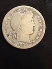 1899-S Barber Half Dollar Silver Coin San Francisco Mint 90% Silver