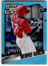 2014 Panini Prizm Draft Picks Dermis Garcia Prizms Powder Blue #/199 #79