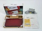 Nintendo New 3DS XL New Red Handheld System Bundle Complete in Box with Charger