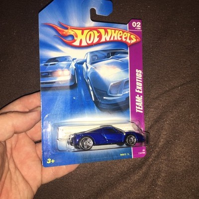 2008 HOT WHEELS ENZO FERRARI TEAM: EXOTICS / BLUE - BRAND NEW