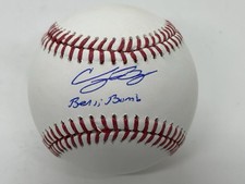 Cody Bellinger Autographed ROMLB Rawlings Baseball New York Yankees Belli-Bomb !