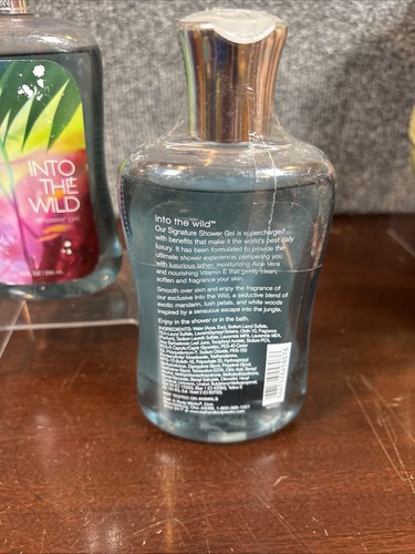 2~Bath & body Works~Into The Wild Shower gel~Signature Collection 10 FL oz - Picture 2 of 2