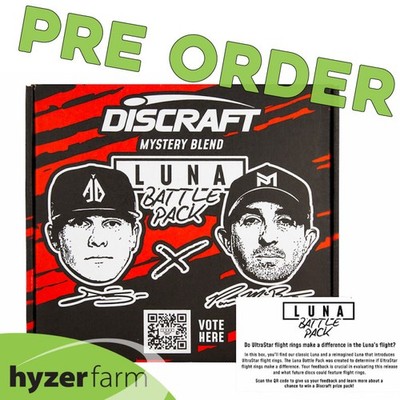 Discraft LUNA BATTLE PACK *PRE-ORDER* SHIPS 11/21 Hyzer Farm disc golf putter