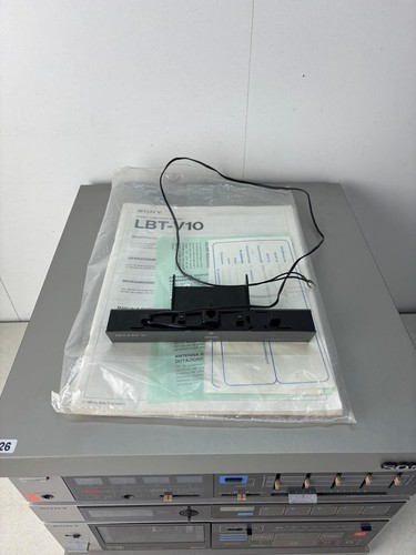 Sony TA-V10 Amplifier + ST-V10L Tuner + TC-V10 Cassette Deck Lesen! - Afbeelding 5 van 8