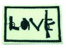 Patch Sew On for Clothing Backpacks Hats Jackets Pants HEART SIGN Symbol A209