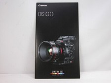 Canon CINEMA EOS C-300 SALES BROCHURE Nice 