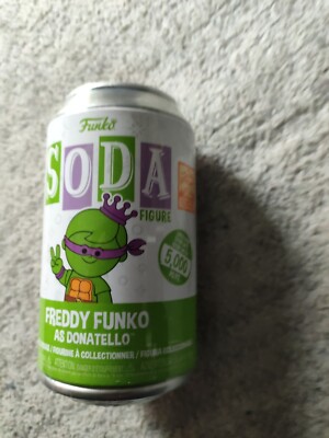 Funko Pop Soda Freddy As Donatello 5000st Tmnt Mit Folie Fundays Camp