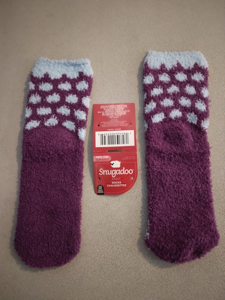 J ① Soft Fuzzy Unicorn socks Snugadoo 271759 | eBay