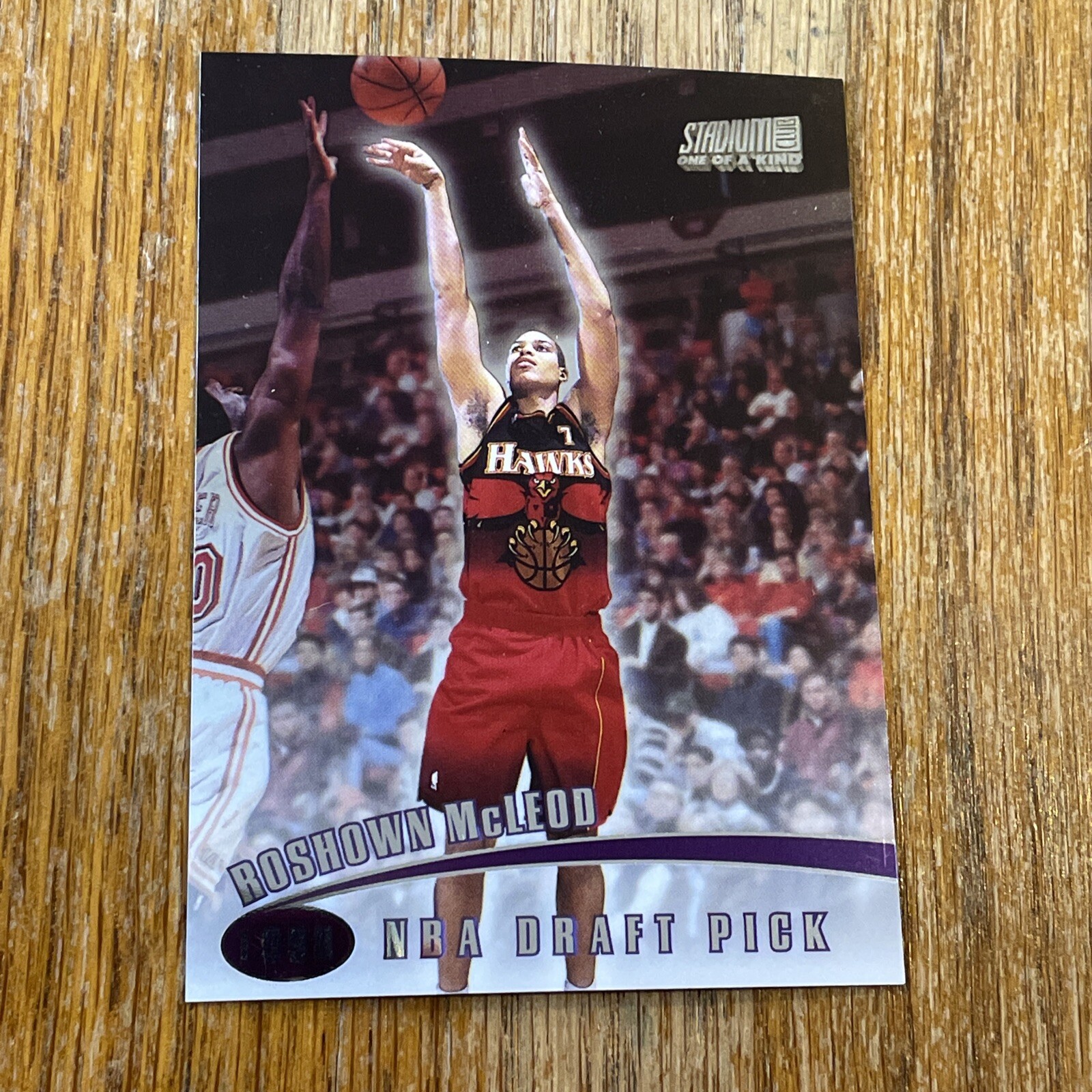 Roshown McLeod 1998-99 Topps Stadium Club #118 ONE OF A KIND #/150 SSP RC Duke