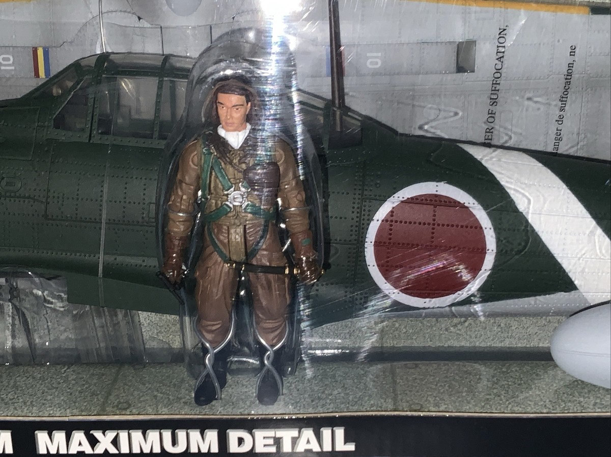 零戦 WWⅡ ZERO FIGHTER ELITE FORCE 1/18 1:18 Japanese Zero (A6M) Elite Force UNBOXING! - YouTube