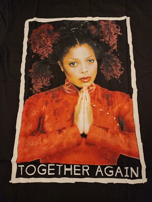Janet Jackson Together Again Large Shirt | eBay
