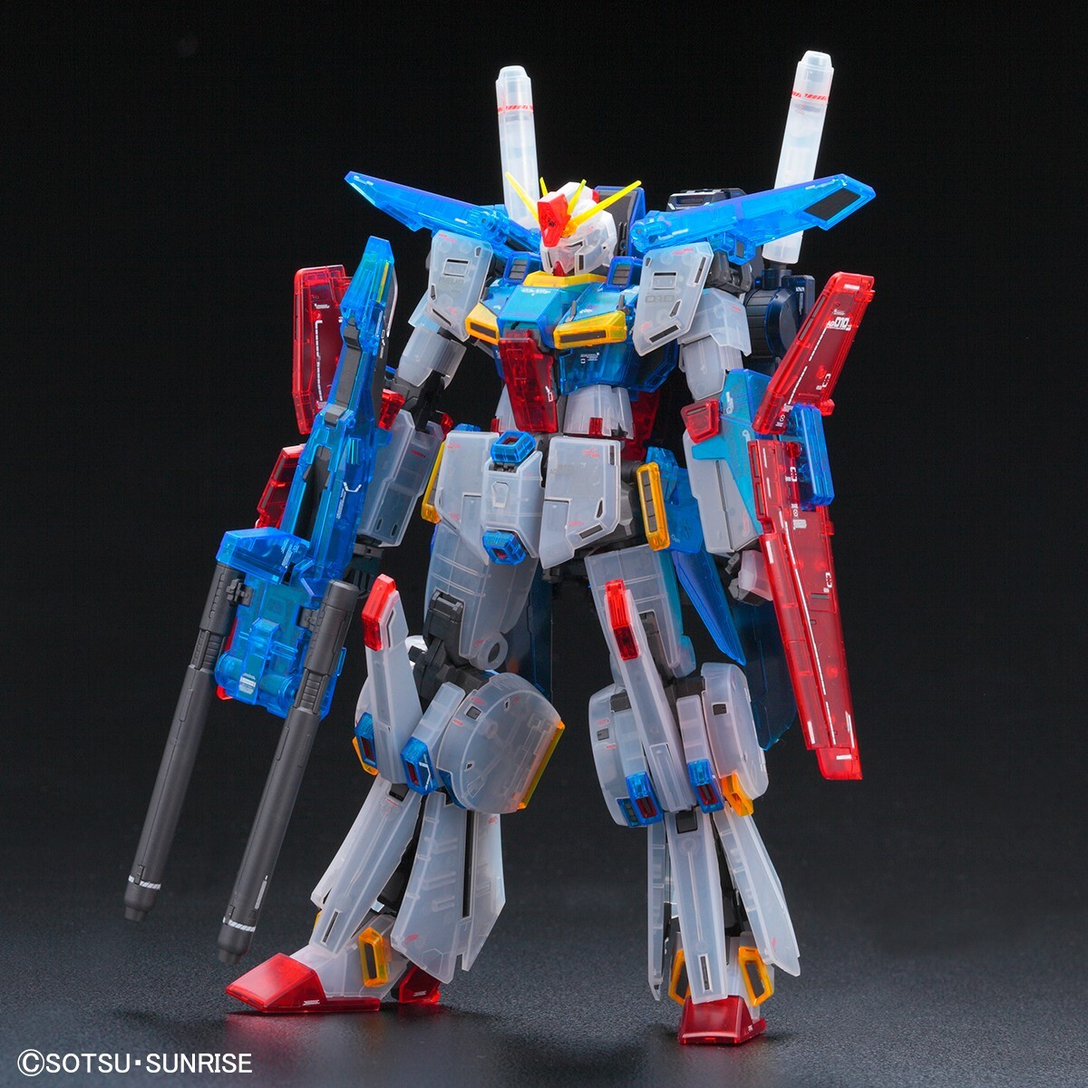 BANDAI MG 1/100 Double Zeta MSZ-010 ZZ Gundam Ver Ka clear