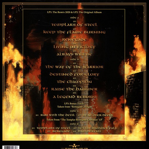Hammerfall - Renegade 2.0 Gold Vinyl Edition (2021 - EU - Original) - Bild 2 von 3