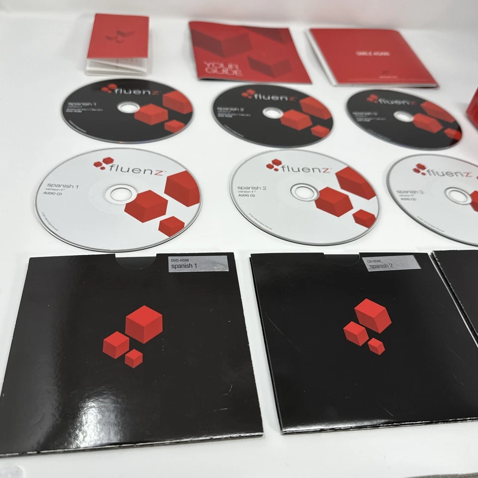 FLUENZ Language Learning Software Spanish 1-3 DVD ROM & AUDIO CD (6 Disks Total) - Image 4 of 4
