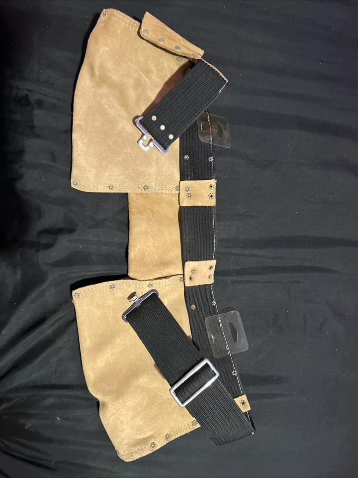 CLC I427X Heavy Duty 12 Pocket Leather/Suede Carpenter’s Work Apron - Image 3 of 4