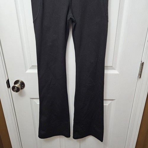 GIRLS AENLLEY BLACK YOGA FLARE LEG STRETCHY PANTS SIZE XL - Picture 3 of 11