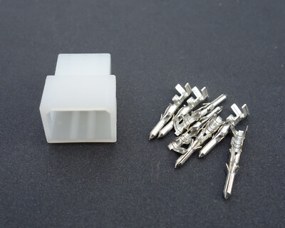 Accessory molex 6-pin Connector with terminal pins For Kenwood Radio KRK New