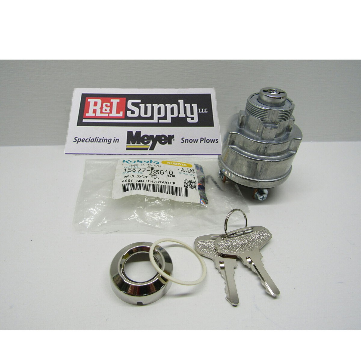Genuine OEM Kubota Ignition Switch 15377-63610 for sale
