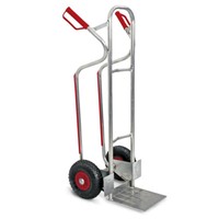 Sackkarre Aluminium, Pannensichere Reifen, 200 Kg Tragkraft, Gewicht 6,5 Kg