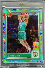 Jayson Tatum RARE CRACKED ICE REFRACTOR PRIZM INVESTMENT CARD SSP CELTICS MINT