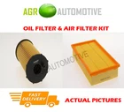 DIESEL SERVICE KIT OIL AIR FILTER FOR JAGUAR S-TYPE 2.7 207 BHP 2004-08