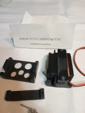 servo mounting bracket fits jr. futaba,savox. standard size servos