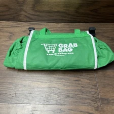 1 Grab Bag Reusable Grocery Shopping Bag Grab Supermarket Tote Clip to Cart