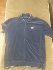 Vintage Phat Farm Velour Track Suit Jacket Size 2XL XXL Full Zip