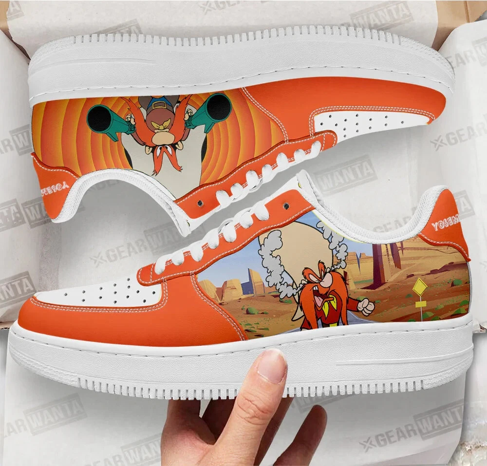 Yosemite Sam Air Force Shoes Men Women Sneaker