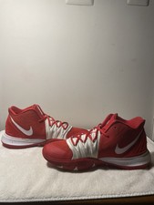 kyrie 5 red white