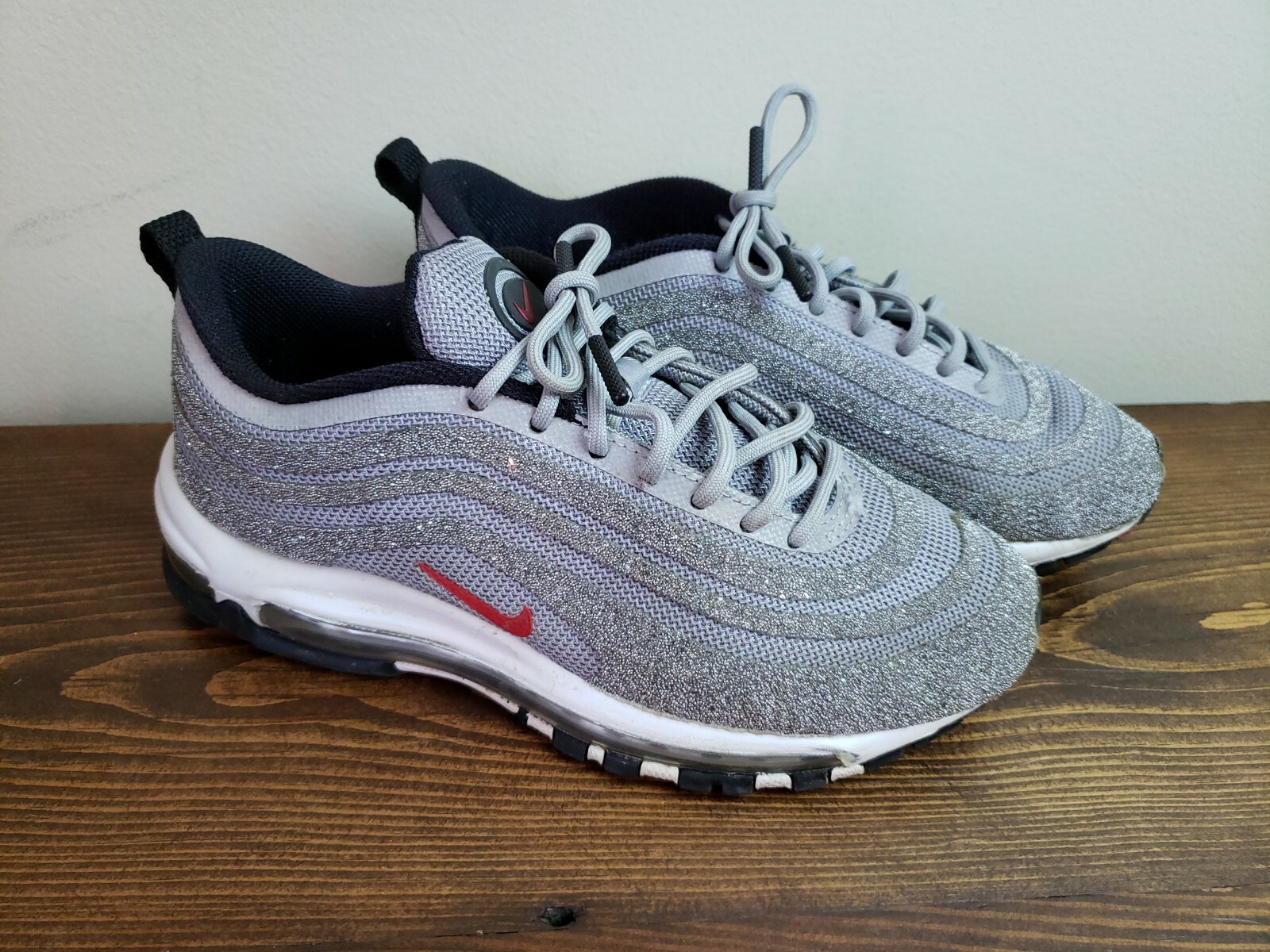 Nike Air 97 LX Silver Sneakers #927508-002 SZ 7 | eBay