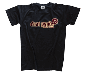 Famous Movie Dont Panic - Think deep 42 Film Serie Fan T-Shirt S-3XL Famous Movie Dont Panic - Think deep 42 Film Serie Fan T-Shirt S-3XL