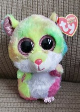Ty Beanie Boos - RODNEY the Hamster (6 Inch) NEW -with  MINT TAGS 2018 silky ty