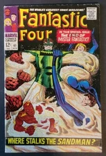 FANTASTIC FOUR #61 "Where Stalks the Sandman?" Jack Kirby! Silver Age Sandman!